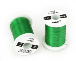 Flat Colour Wire, Ultrafine, Wide, Light Green